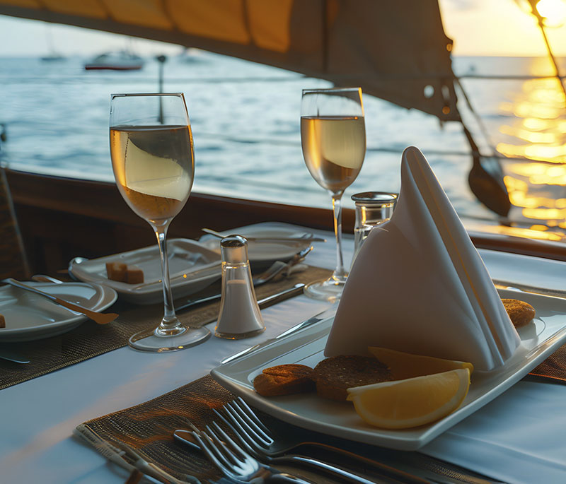 Orycolo Comida Latina comida en barco